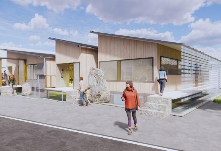 あわら市 商用複合テナント – 地域と歴史の再解釈、そして未来への再出発